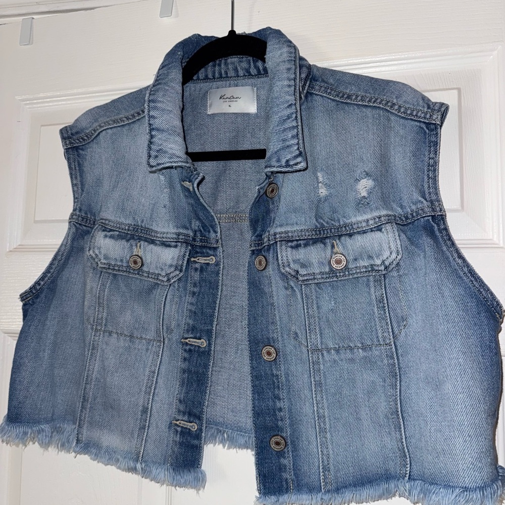 KanCan Light Blue Denim Jacket